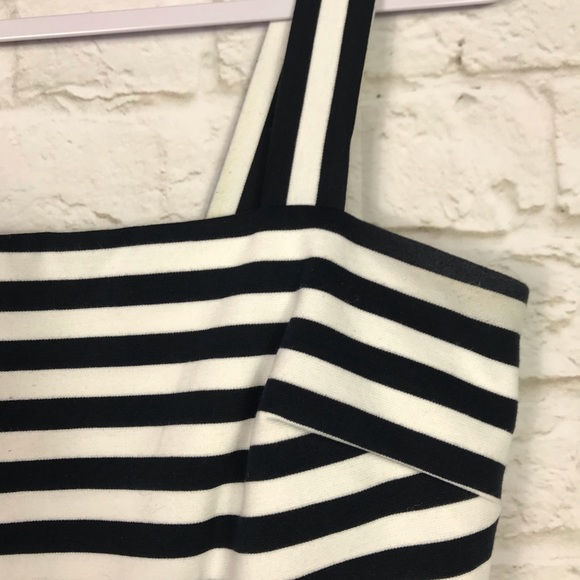 Michael Kors Chevron Striped Ponte Tank Dress 8 - Picture 7 of 7